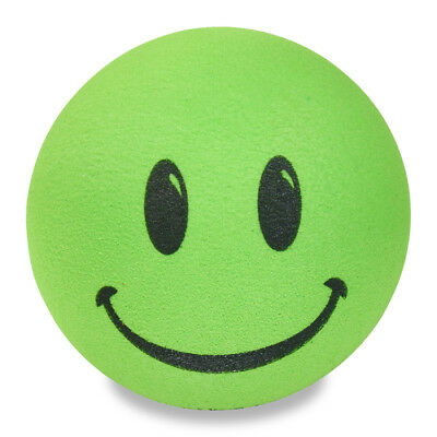 Tenna Tops Green Happy Smiley Face Head Car Antenna Ball / Desktop Bobble Buddy
