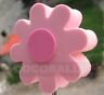 Pink Flower Pink Center Antenna Topper Ball Nip