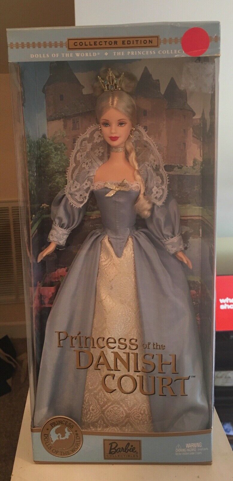 Princess Of The Danish Court 2002 Barbie Doll. Collector Edition. New Nrfb