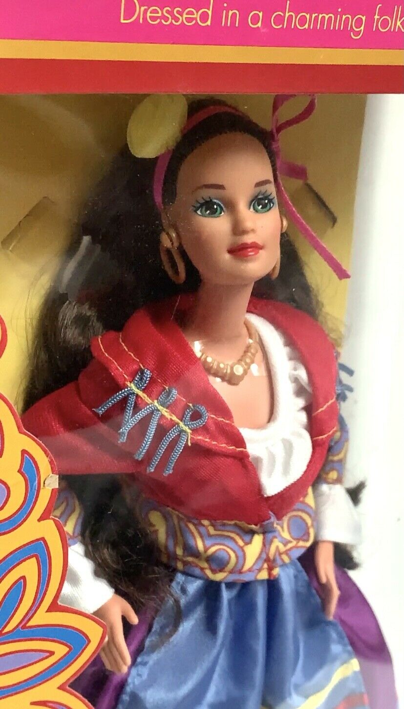 Italian Barbie Doll Dolls Of The World Collection Vintage Mattel 1992 Nib Nrfb