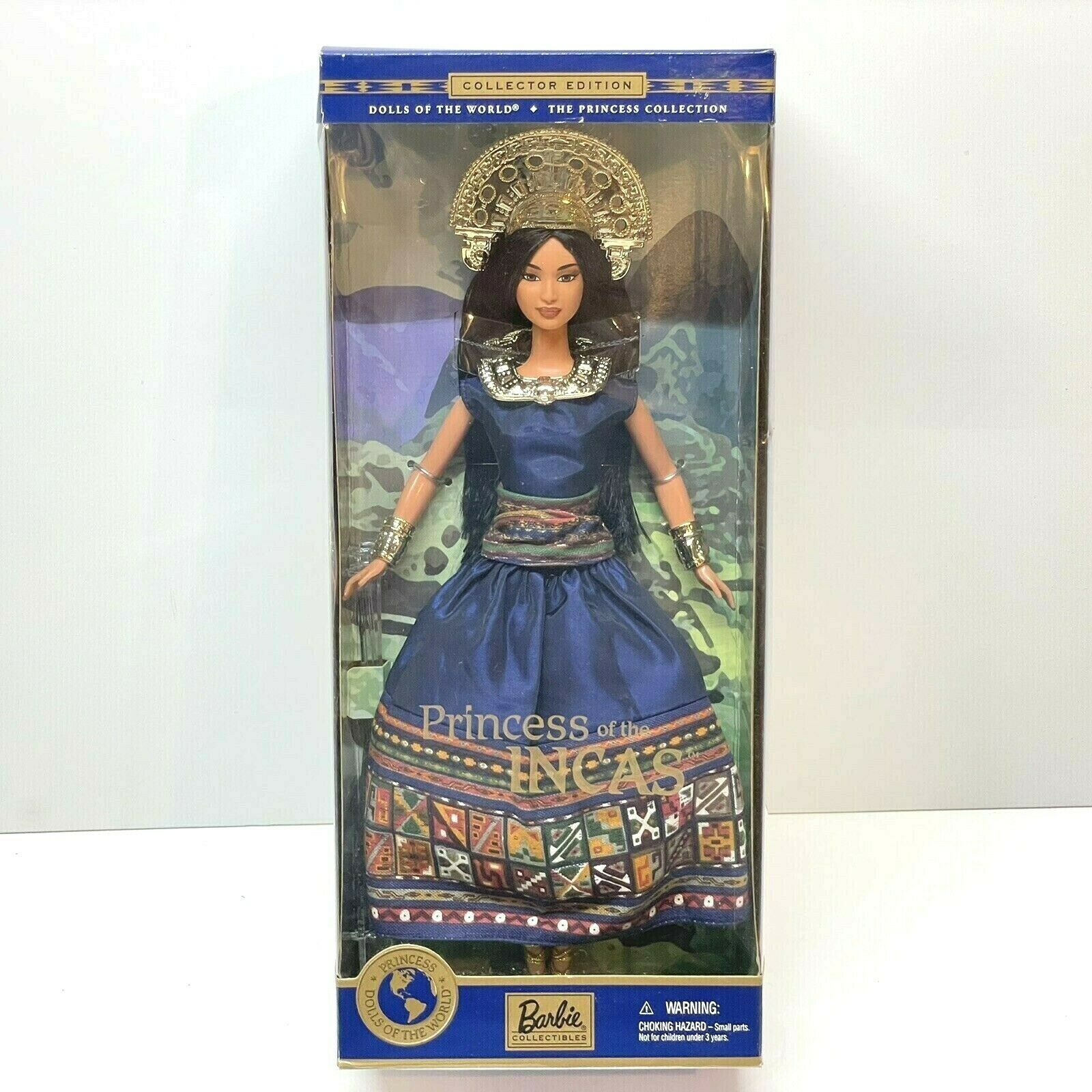 Princess Of The Incas Dolls Of The World Collector Edition 2000 28373 Mattel Nib