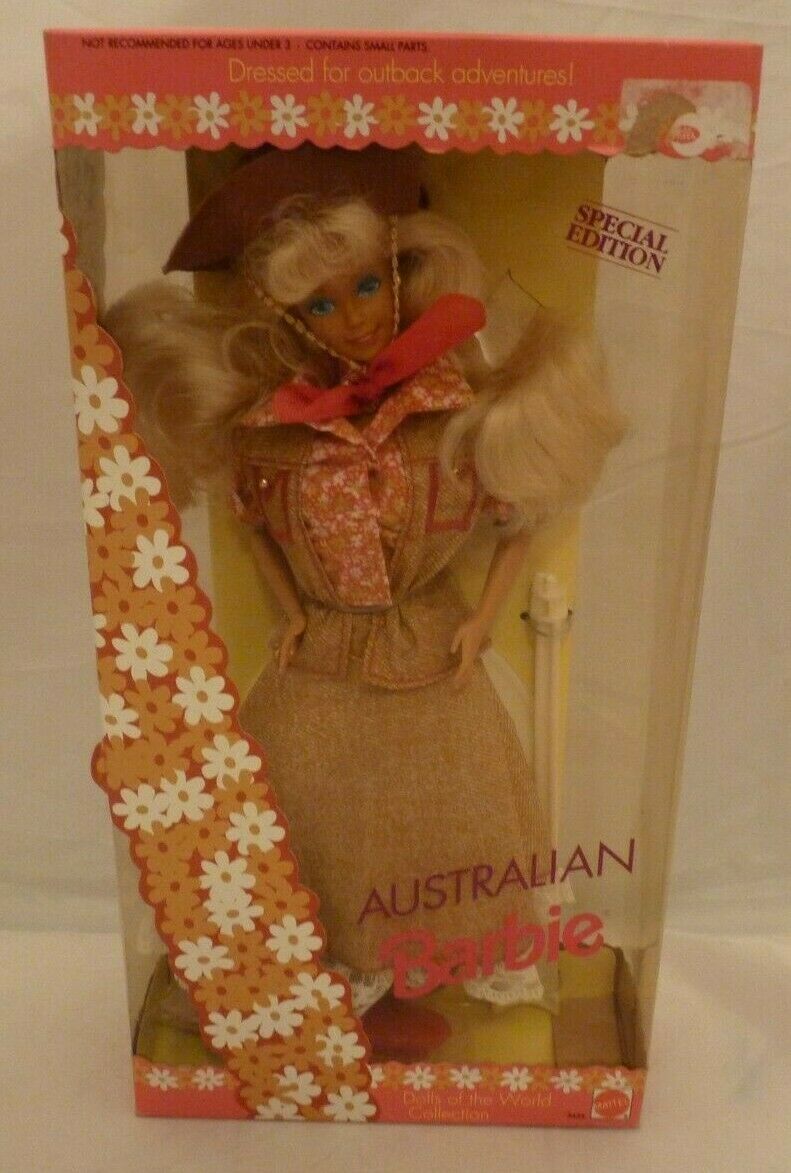 1993 Australian Barbie  Dolls Of The World  - Nrfb
